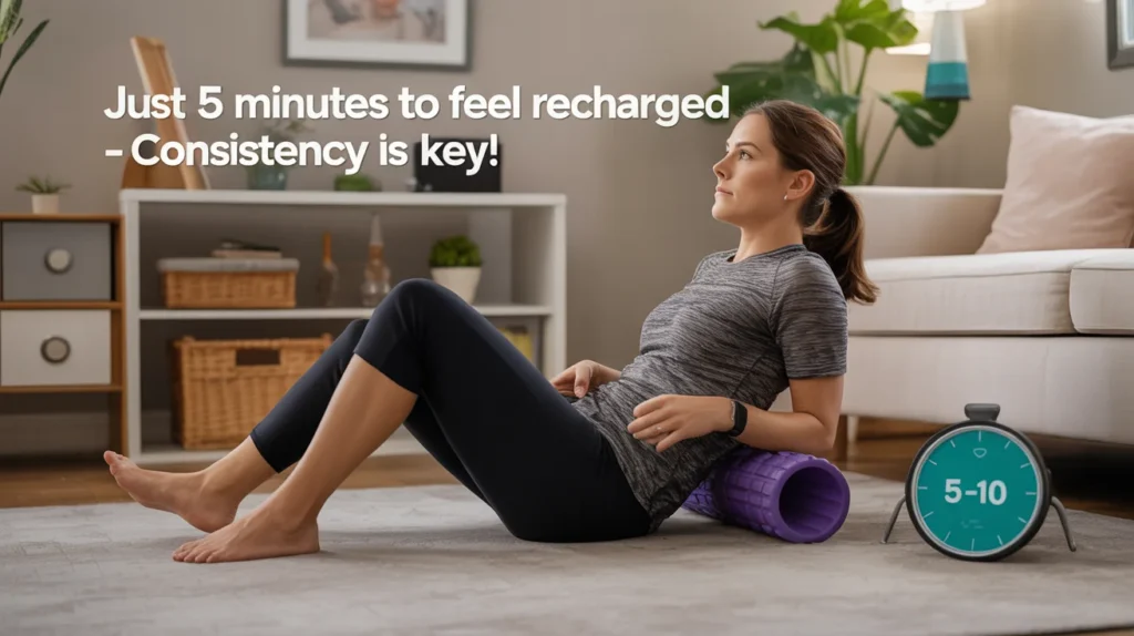 Just 5 Minutes to Feel Recharged – Consistency is Key!