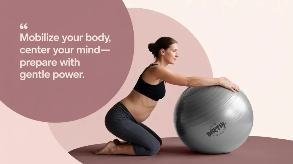 Mobilize your body, center your mind—prepare with gentle power.