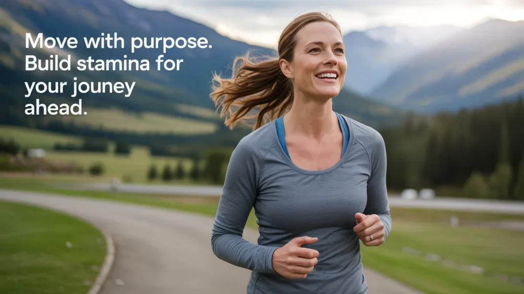 Move with Purpose. Build Stamina for Your Journey Ahead.