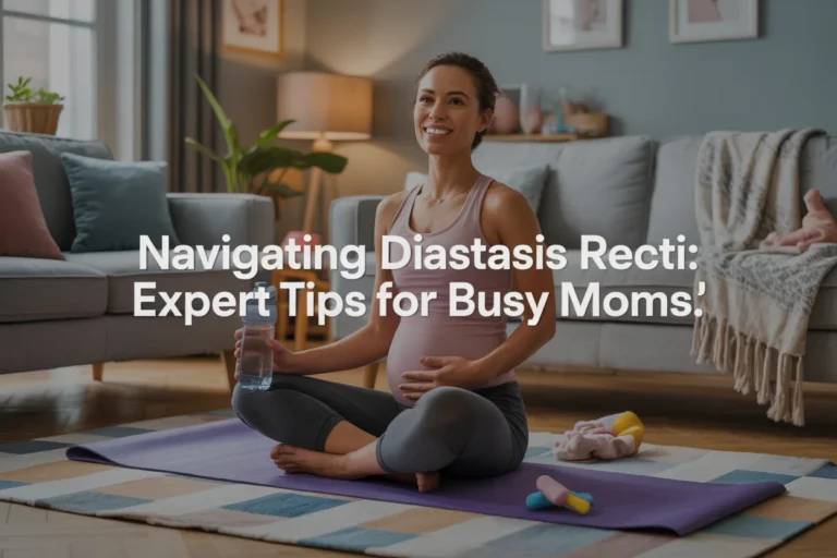 Navigating Diastasis Recti Postpartum Modern Fitness Tips for Busy Moms