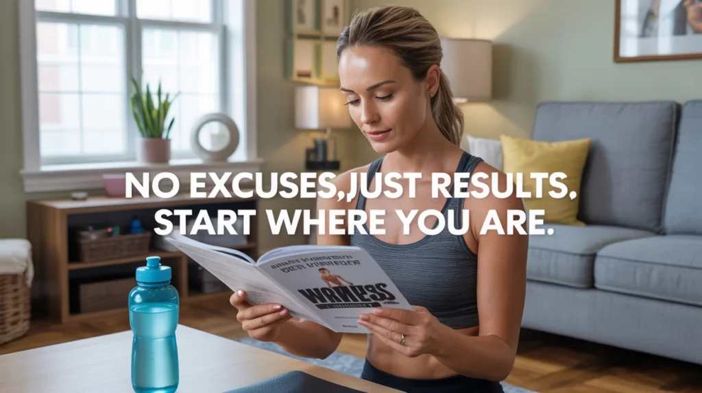 No excuses, just results. Start where you are.
