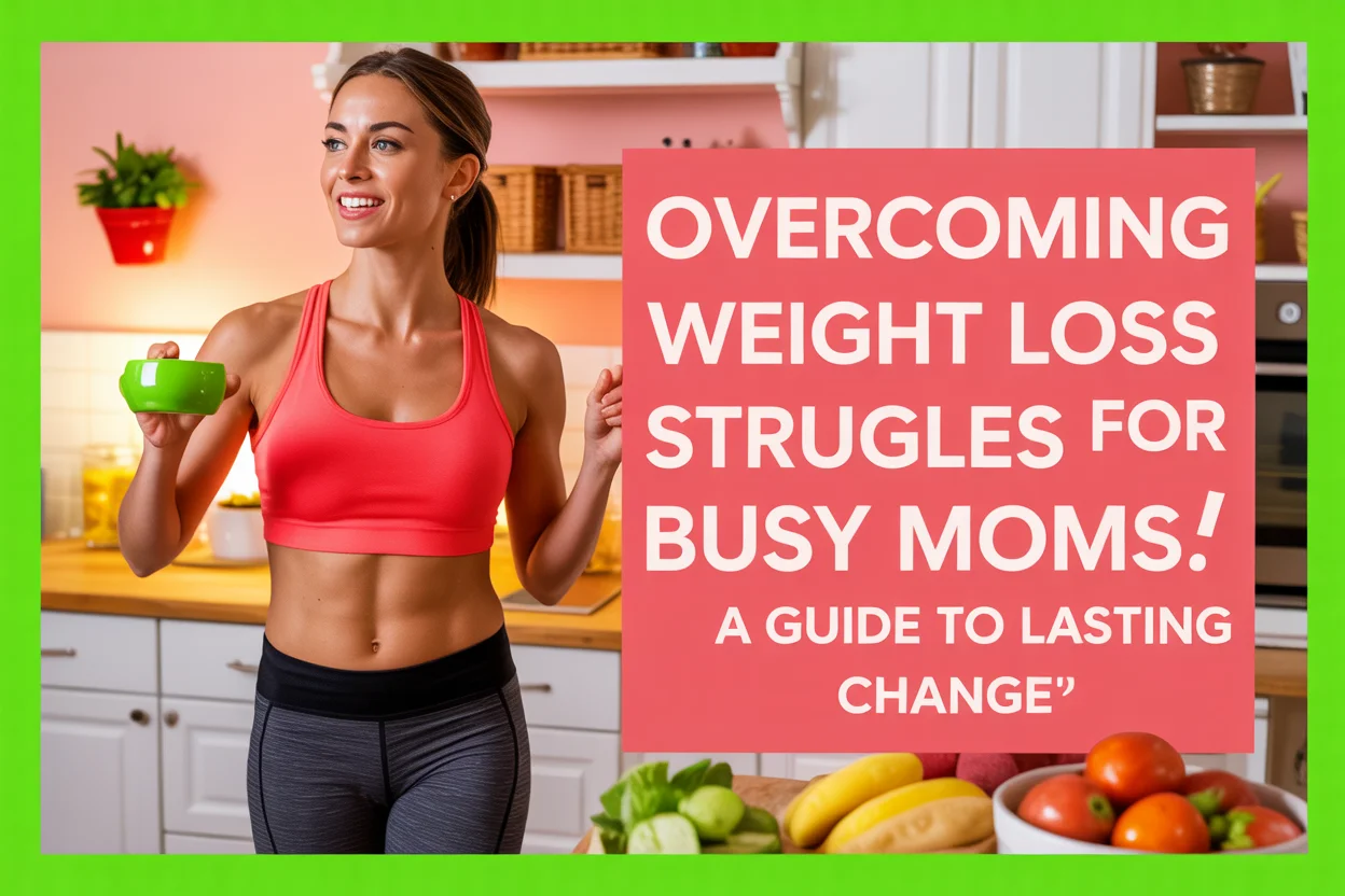 Overcoming Weight Loss Struggles for Busy Moms A Guide to Lasting Change