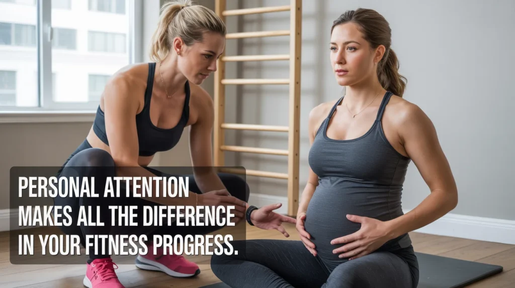 Personal attention makes all the difference in your fitness progress.