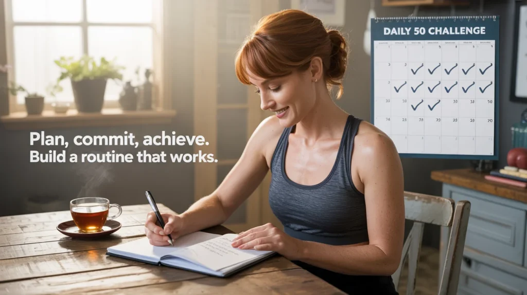 Plan, Commit, Achieve. Build a Routine That Works.