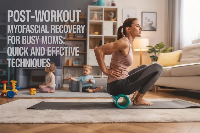 Discover simple, time-efficient myofascial recovery techniques for busy moms. Reduce muscle soreness, improve flexibility, and prevent injuries with just 5-10 minutes a day. Reclaim your energy and strength!