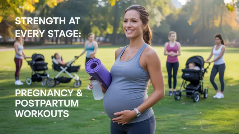 Pregnancy and Postpartum Safe Workout Challenge: Strengthen Your Body at Every Stage