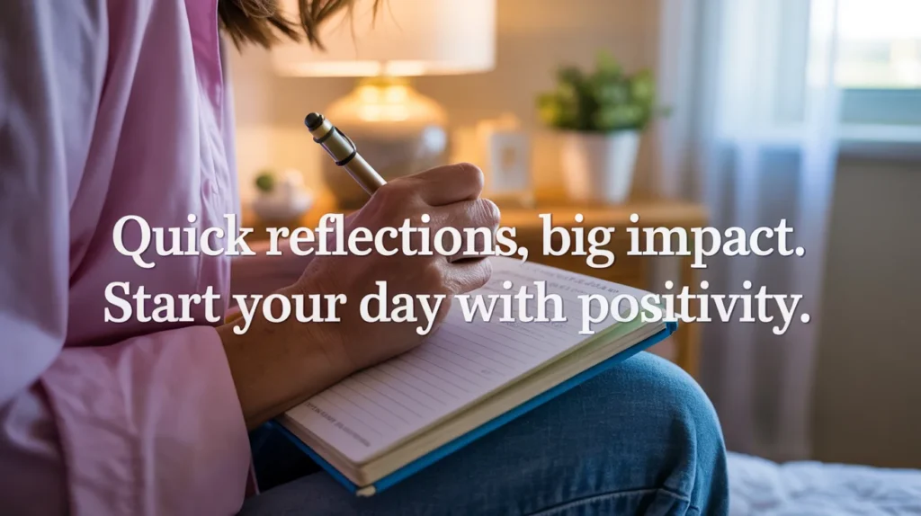 Quick Reflections, Big Impact. Start Your Day with Positivity