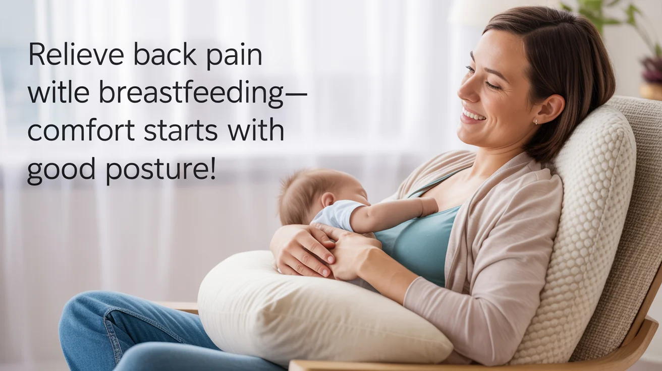 Relieve Back Pain from Breastfeeding Simple Tips for Busy Moms