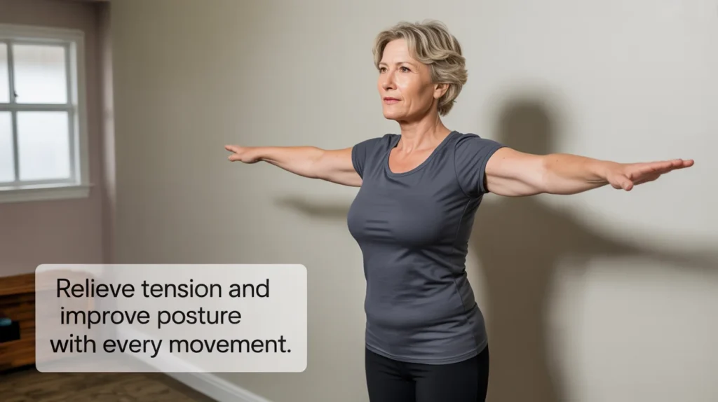 Relieve tension and improve posture with every movement.