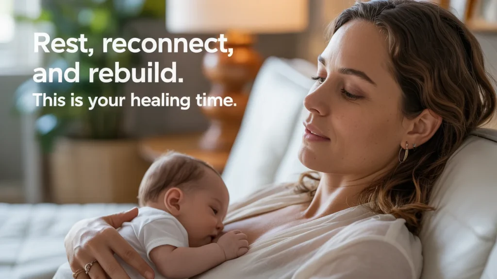 Rest, Reconnect, and Rebuild. This is Your Healing Time.