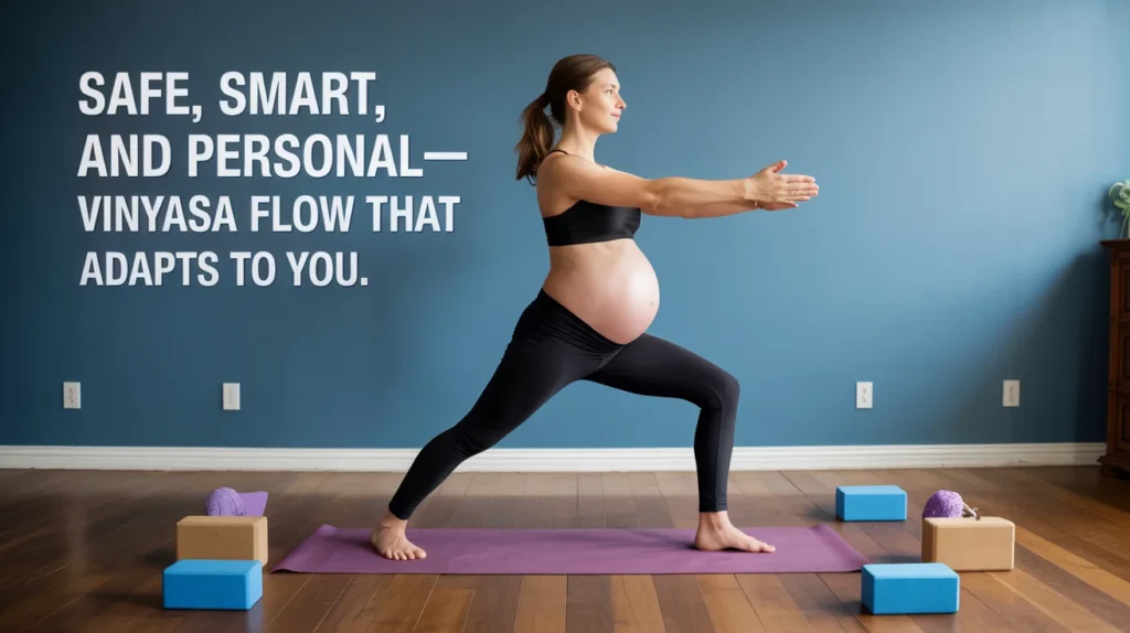 Safe, smart, and personal—Vinyasa flow that adapts to you.