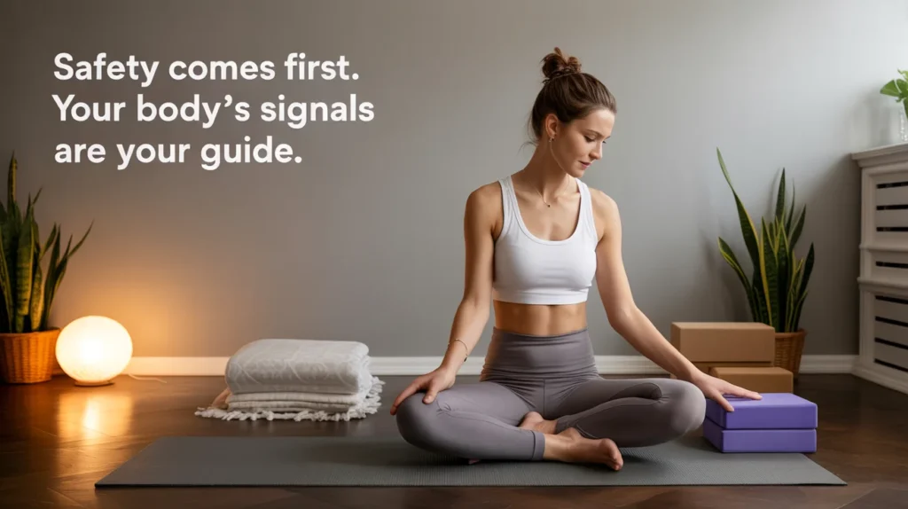 Safety Comes First. Your Bodyโs Signals are Your Guide.