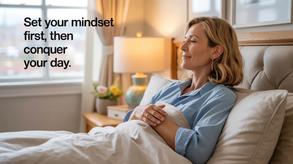 Set Your Mindset First, Then Conquer Your Day.
