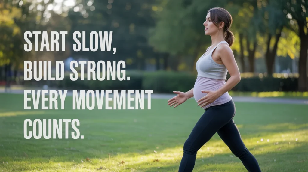 Start slow, build strong. Every movement counts.