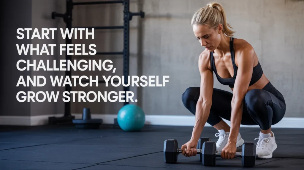 Start with what feels challenging, and watch yourself grow stronger.