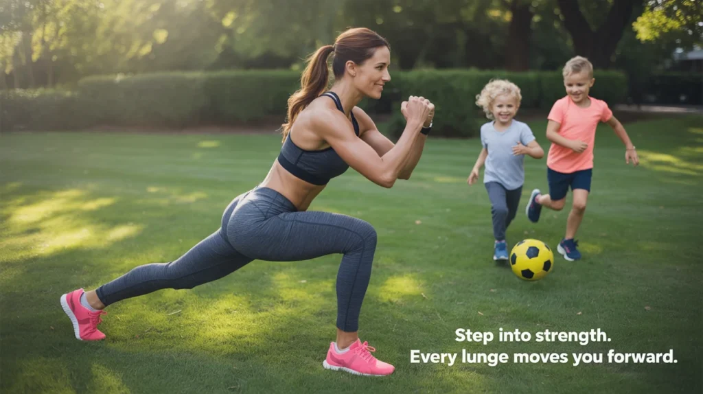Step Into Strength. Every Lunge Moves You Forward.