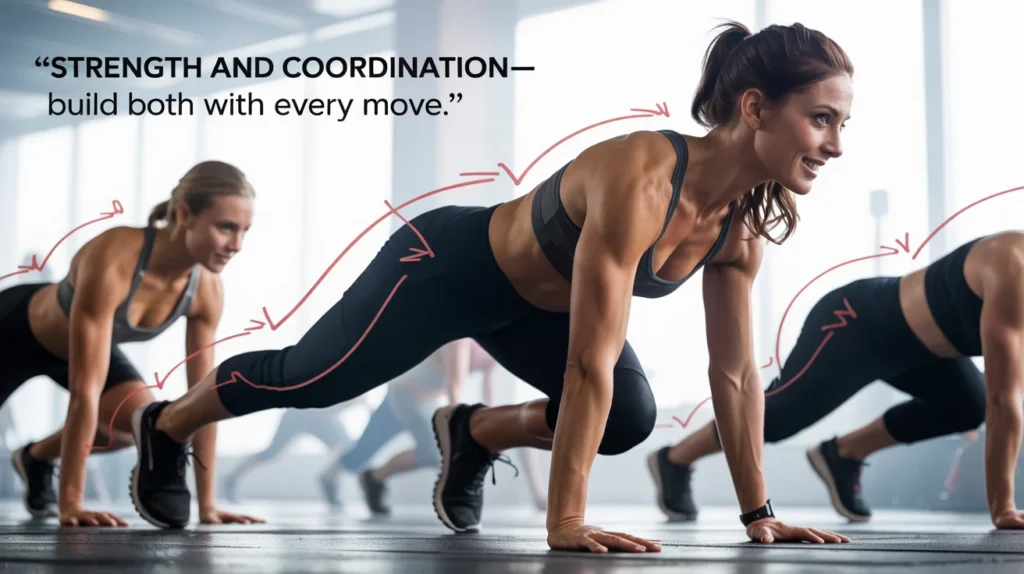 Strength and coordination—build both with every move.