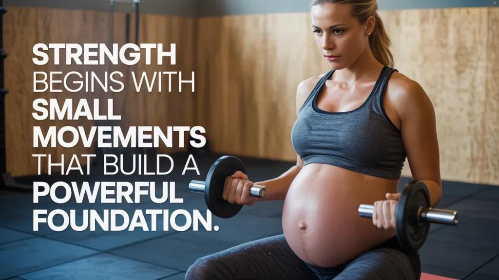 Strength begins with small movements that build a powerful foundation.