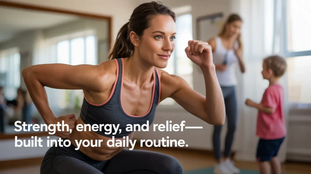 Strength, energy, and relief—built into your daily routine.