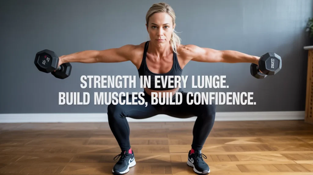 Strength in every lunge. Build muscles, build confidence.