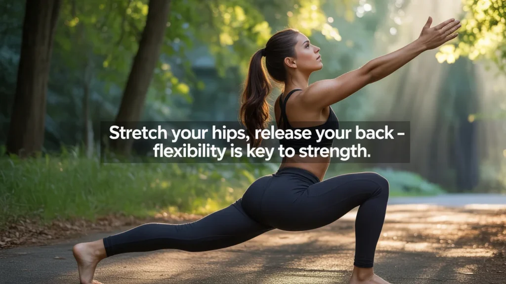 Stretch Your Hips, Release Your Back – Flexibility Is Key to Strength.