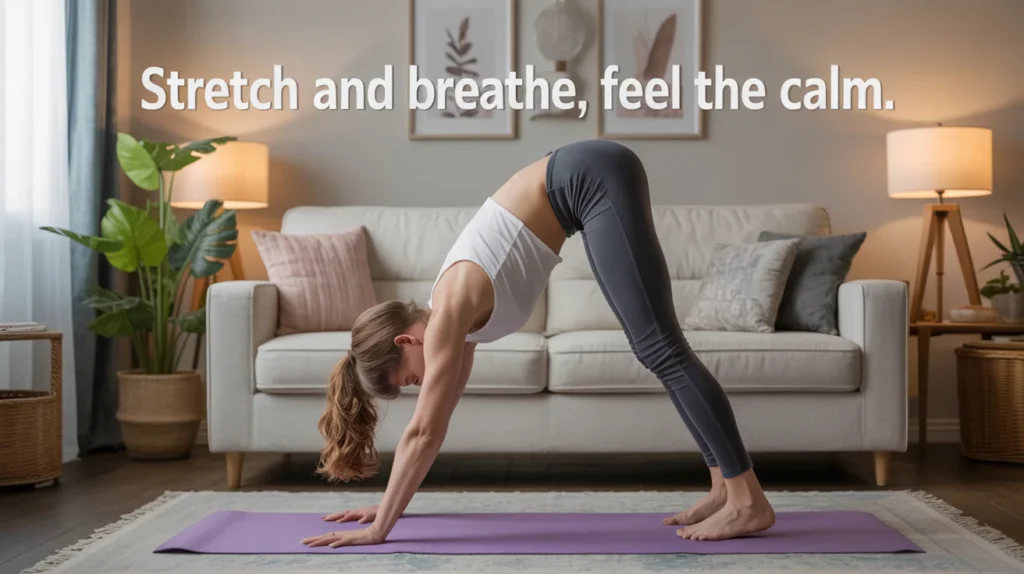 Stretch and Breathe, Feel the Calm.