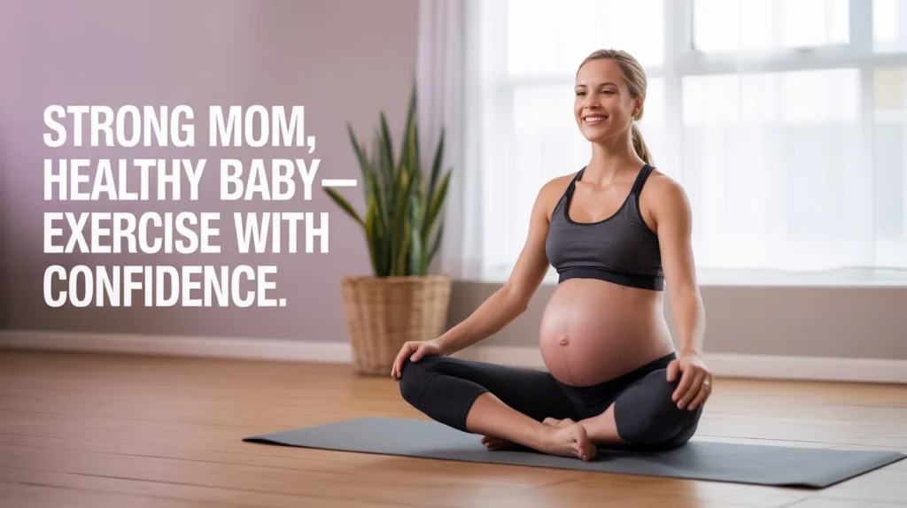 Strong mom, healthy baby—exercise with confidence.
