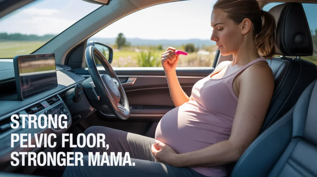 Strong pelvic floor, stronger mama.
