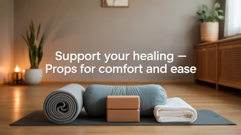 Support Your Healing – Props for Comfort and Ease