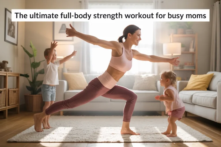The Ultimate Full-Body Strength Workout for Busy Moms