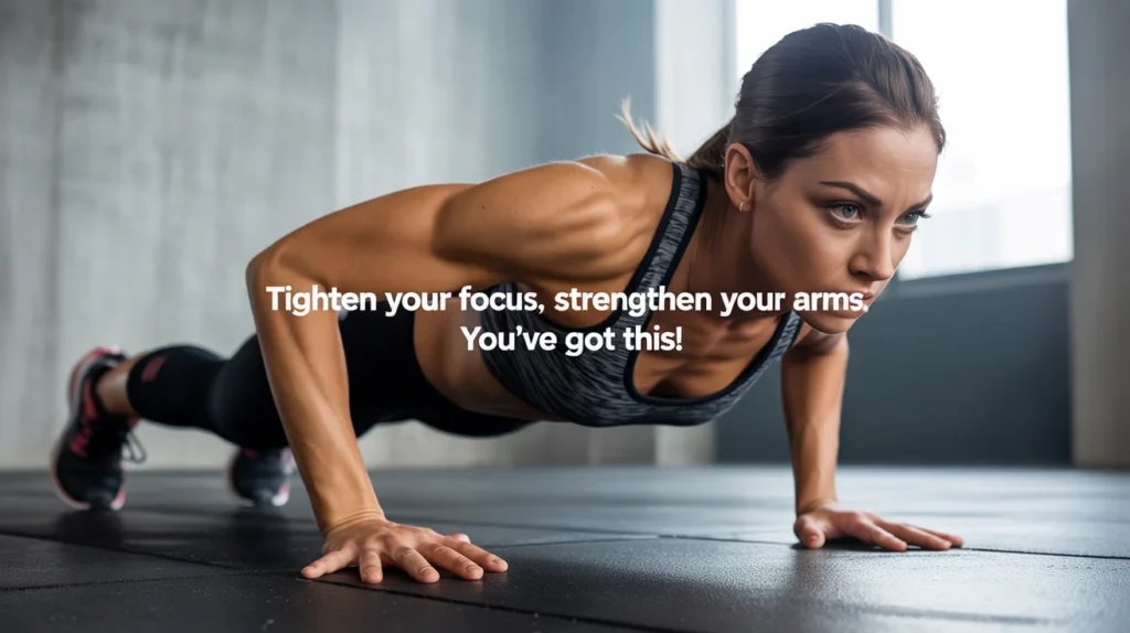 Tighten Your Focus, Strengthen Your Arms. You’ve Got This!