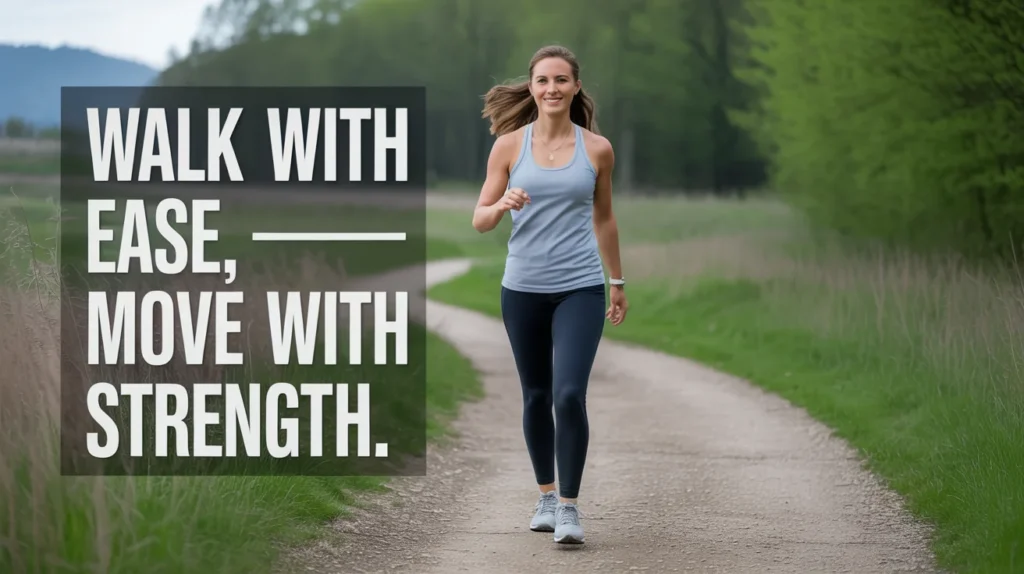 Walk with ease, move with strength.