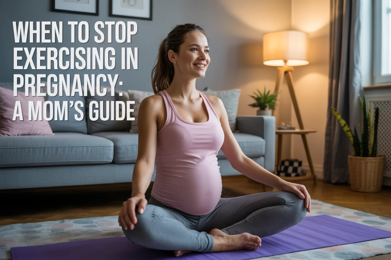 When to Stop Exercising in Pregnancy A Mom's Guide
