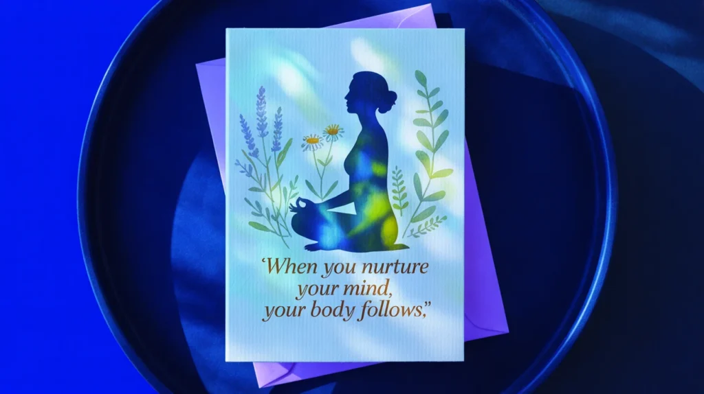 When you nurture your mind, your body follows.