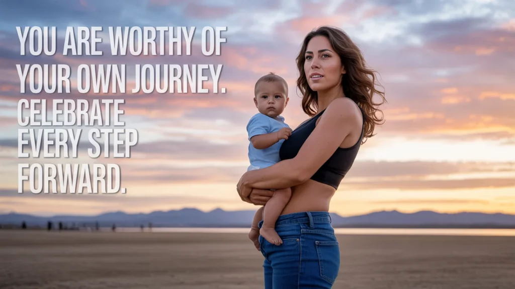 You are worthy of your own journey. Celebrate every step forward.