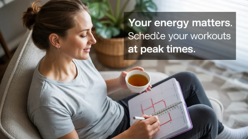 Your Energy Matters. Schedule Your Workouts at Peak Times.