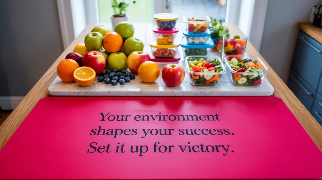 Your environment shapes your success. Set it up for victory.