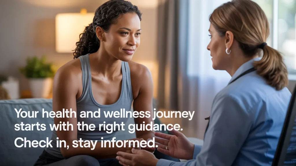 Your health and wellness journey starts with the right guidance. Check in, stay informed