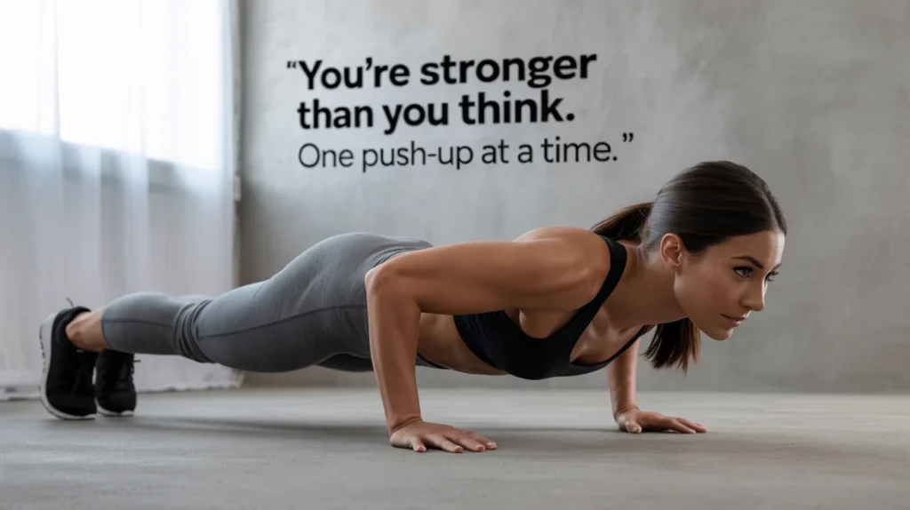You’re Stronger Than You Think. One Push-Up at a Time.