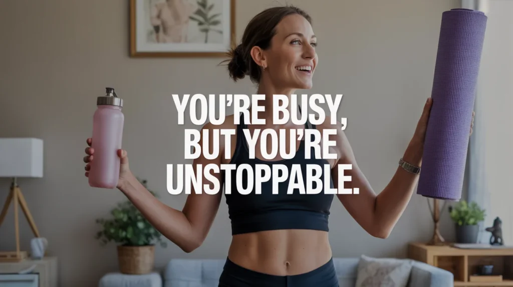 You’re busy, but you’re unstoppable.