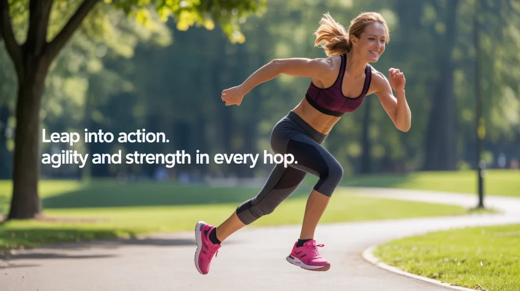 Leap Into Action. Agility and Strength in Every Hop.