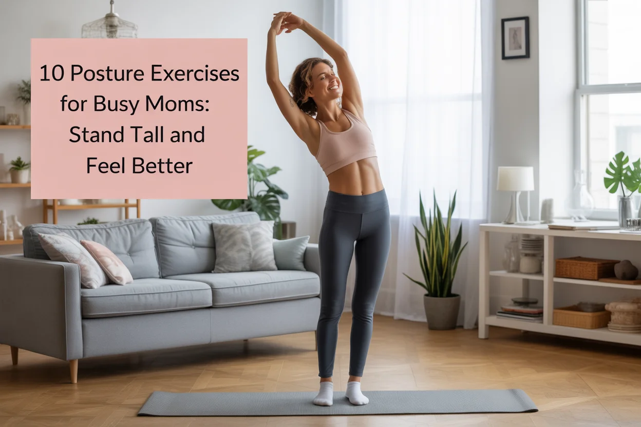10 Posture Exercises for Busy Moms Stand Tall and Feel Better
