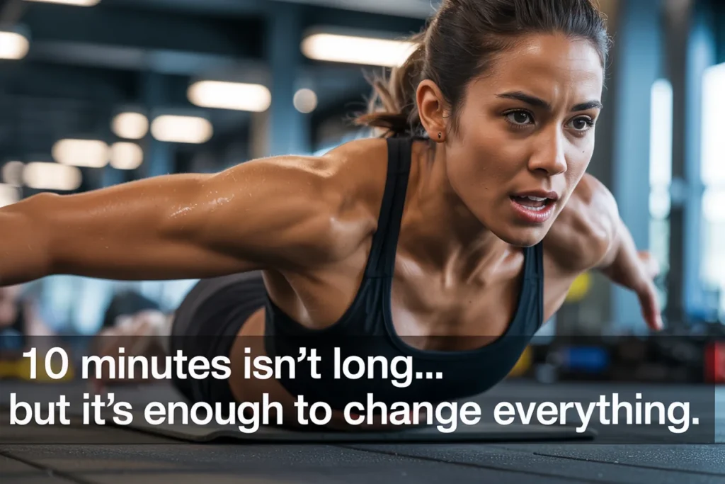10 minutes isn’t long… but it’s enough to change everything.