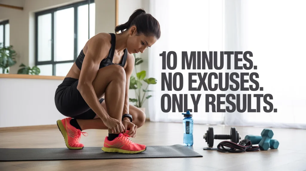 10 minutes. No excuses. Only results.