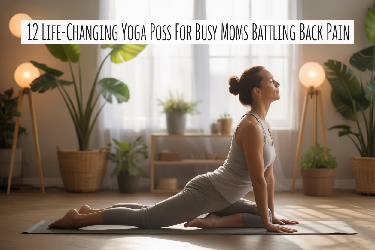 12 Life-Changing Yoga Poses for Busy Moms Battling Back Pain