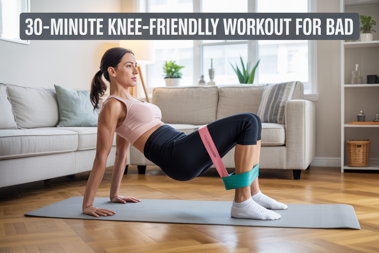 30-Minute Knee-Friendly Leg Workout for Bad