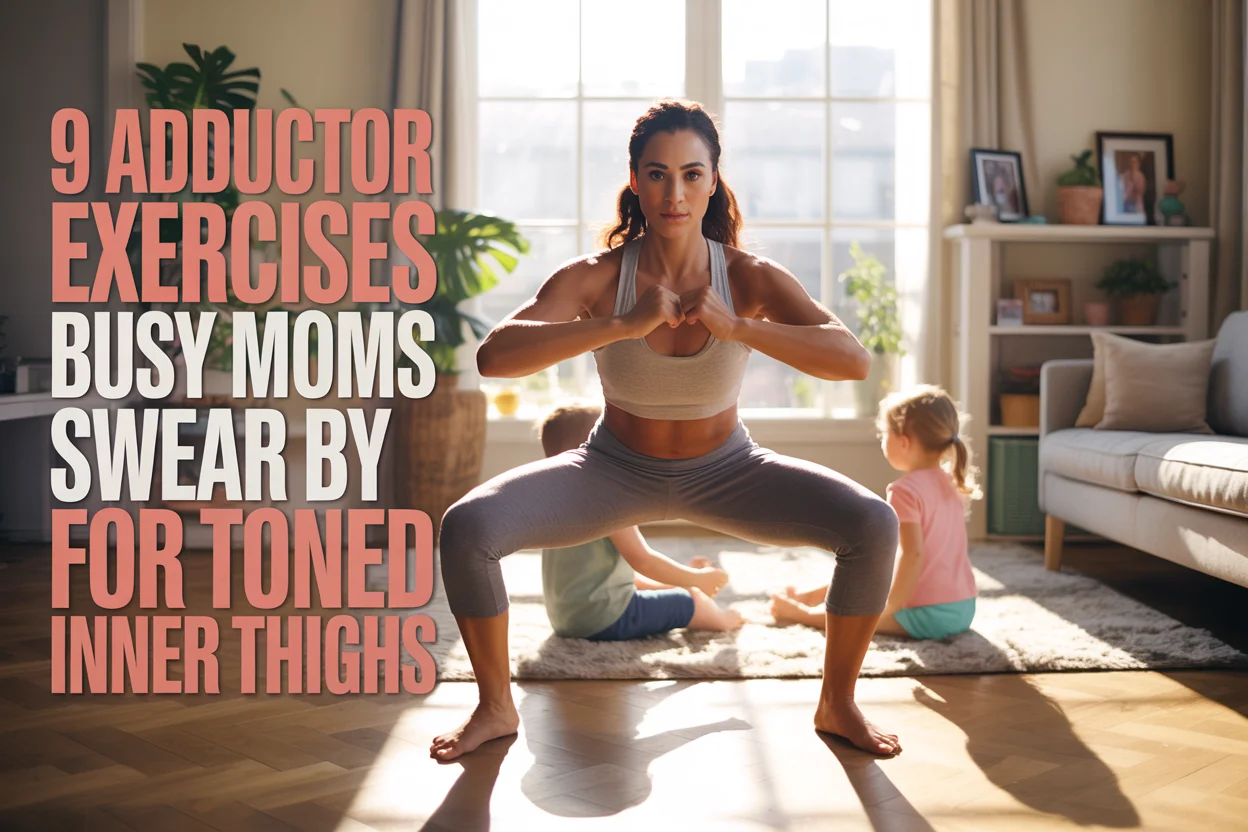 9 Adductor Exercises Busy Moms Swear By for Toned Inner Thighs