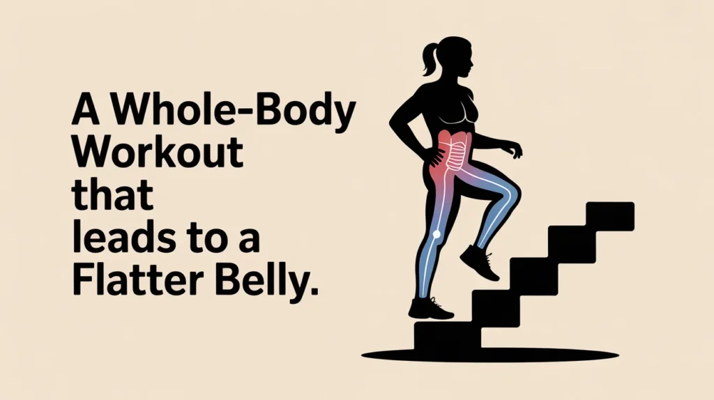 A whole-body workout that leads to a flatter belly.