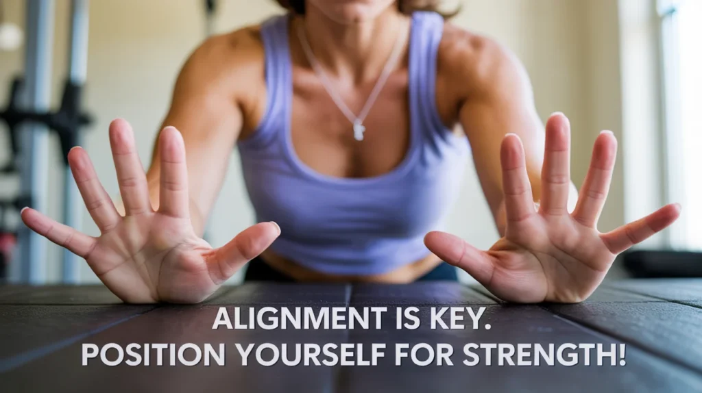 Alignment is Key. Position Yourself for Strength!