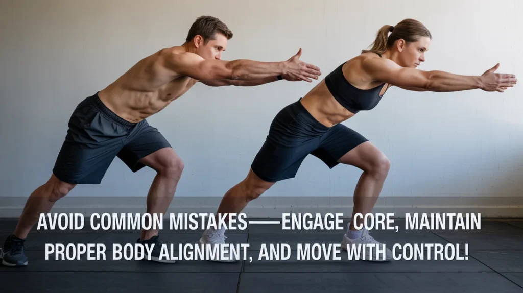 Avoid common mistakes—engage your core, maintain proper body alignment, and move with control!